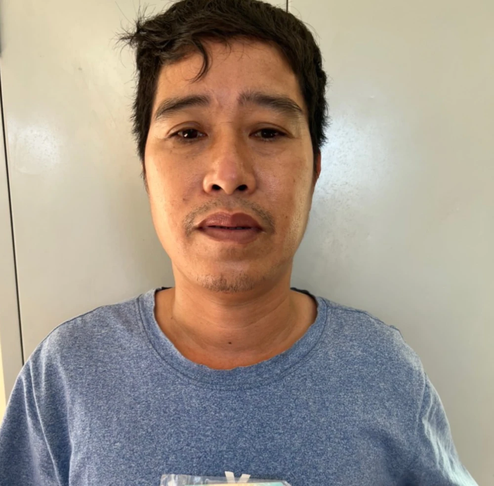 Vĩnh đã đến đầu thú và khai nhận hành vi phạm tội. Ảnh: CA Vĩnh đã đến đầu thú và khai nhận hành vi phạm tội. Ảnh: CA