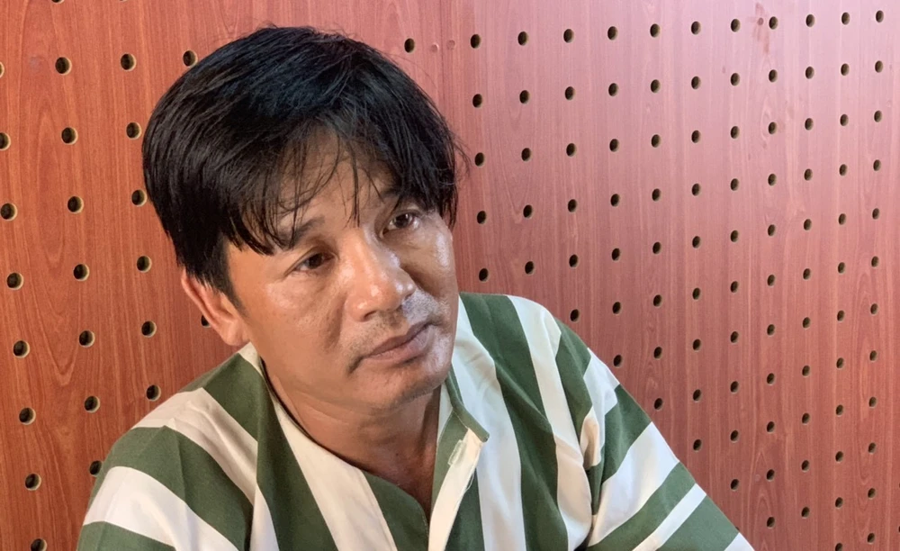 Hiền bị bắt giữ khi đang lẩn trốn tại Gia Lai. Ảnh: LA