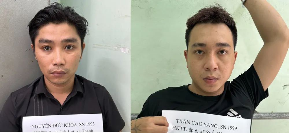 Nhóm mua bán người do Sang cầm đầu. Ảnh: CACC