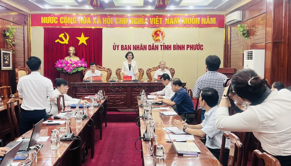 Buổi họp báo diễn ra vào sáng 9-8. Ảnh: LÊ ÁNH