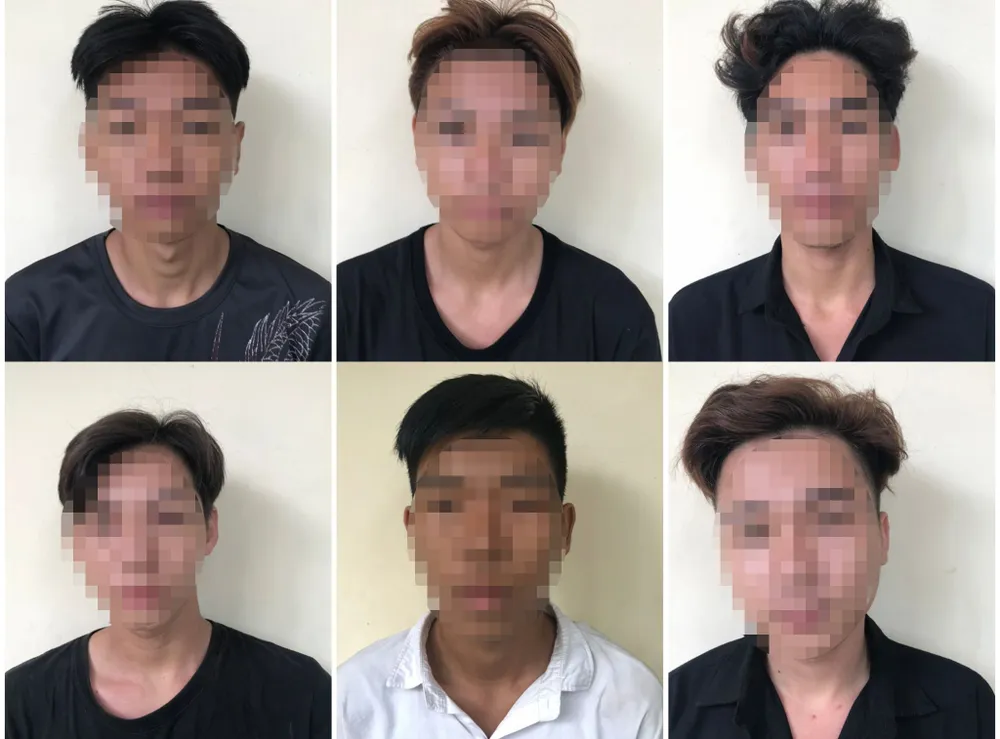 Nhóm thanh thiếu niên còn rất nhỏ tuổi lần lượt bị bắt sau khi gây án. Ảnh: CACC Nhóm thanh thiếu niên còn rất nhỏ tuổi lần lượt bị bắt sau khi gây án. Ảnh: CACC