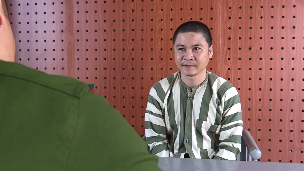 Sau thời gian điều tra, lực lượng công an đã bắt giữ tên trộm. Ảnh: LA