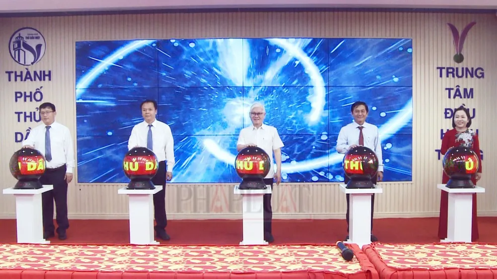 TP Thủ Dầu Một: Vận hành Trung tâm điều hành thông minh