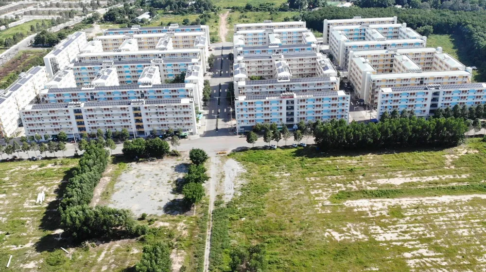 Khu NOXH Định Hòa cũng đã góp phần đáp ứng nhà ở của nhiều công nhân, người lao động có thu nhập thấp. nhà ở xã hội (3).jpg