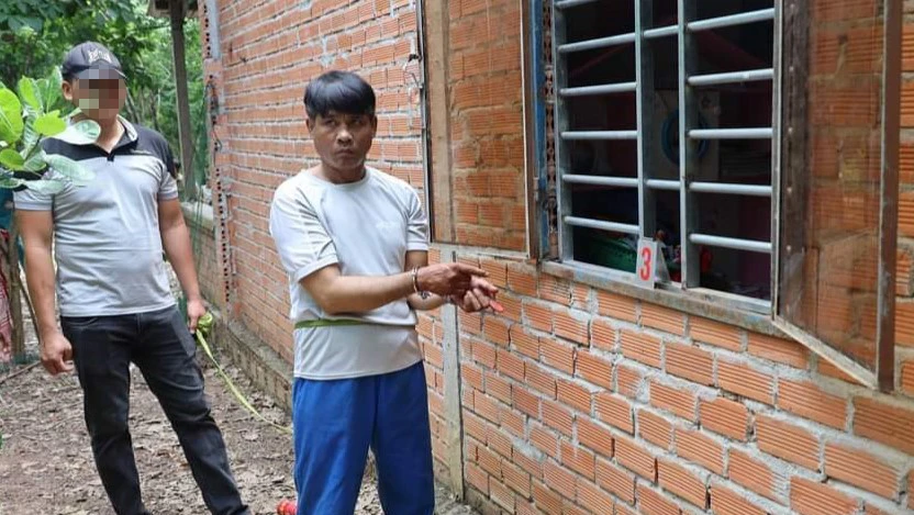 Vừa ra tù, Bình lại tiếp tục đi cướp tài sản và hiếp dâm. Ảnh:LK cướp tài sản.jpg