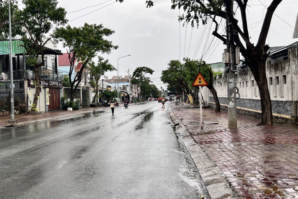 Khu vực hiện trường nơi xảy ra vụ việc. Ảnh: KD nam thanh niên (3).jpg