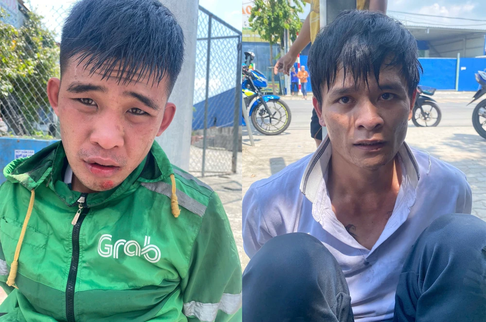 Hai kẻ cướp giật điện thoại của cô giáo, đâm 4 người bị thương