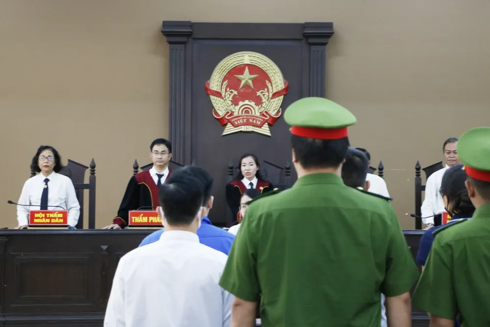 HĐXX nhận định hành vi của các bị cáo là rất nghiêm trọng nên đã để xảy ra vụ cháy karaoke An Phú. Ảnh: LA karaoke An Phú (1).JPG