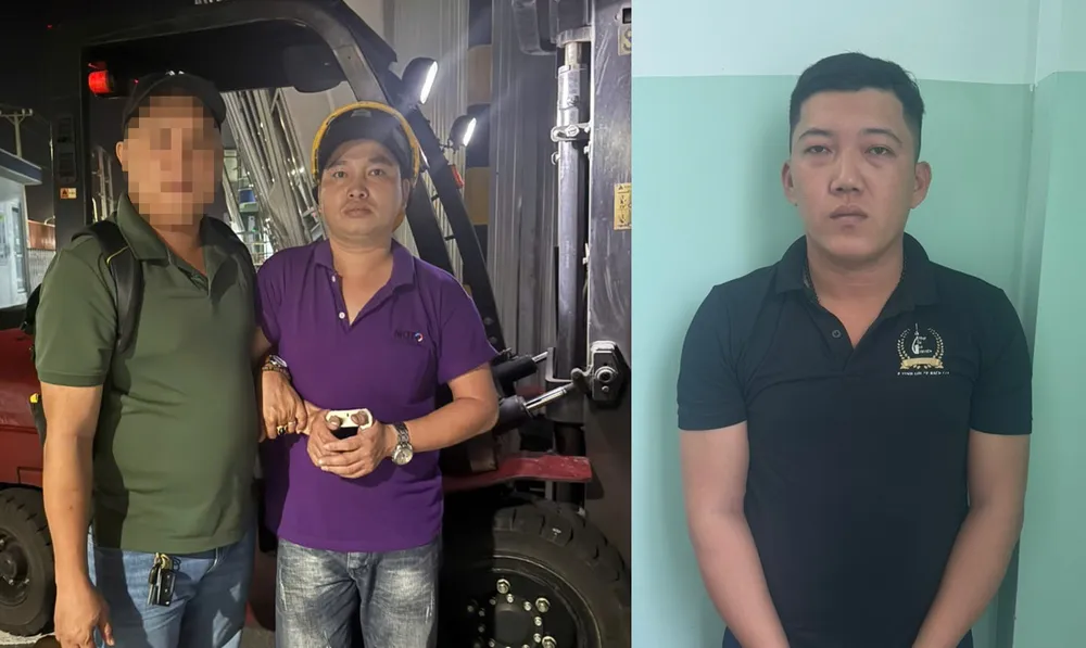 Cảnh sát hình sự Bình Dương bắt 2 người trốn truy nã