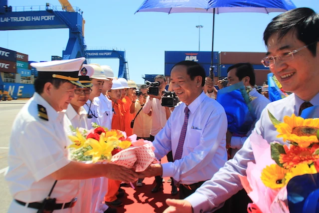 Khai trương tuyến hàng hải quốc tế Hàn Quốc-Chu Lai ảnh 2