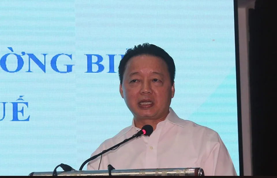 Bộ trưởng Bộ TN&MT Trần Hồng Hà