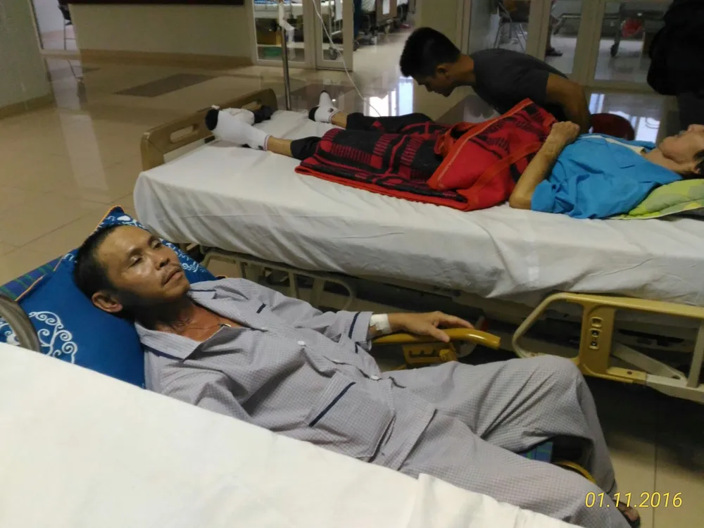 Chiến sĩ Gạc Ma bị ung thư giai đoạn cuối ảnh 1 Chiến sĩ Gạc Ma bị ung thư giai đoạn cuối ảnh 1