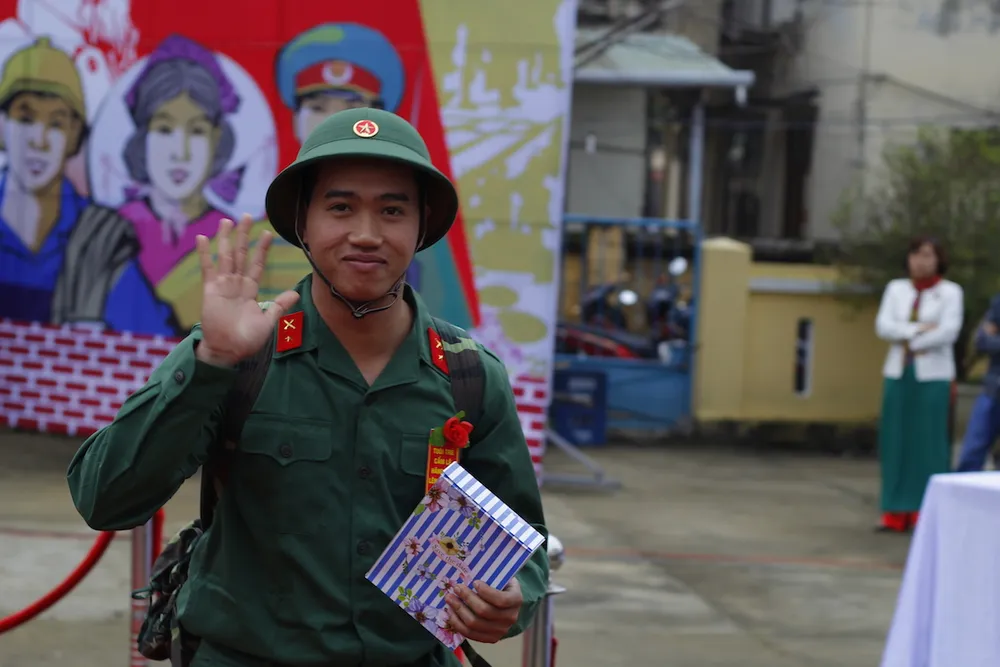 Hơn 1.000 trai xứ Quảng trình độ CĐ, ĐH nhập ngũ ảnh 3 Hơn 1.000 trai xứ Quảng trình độ CĐ, ĐH nhập ngũ ảnh 3