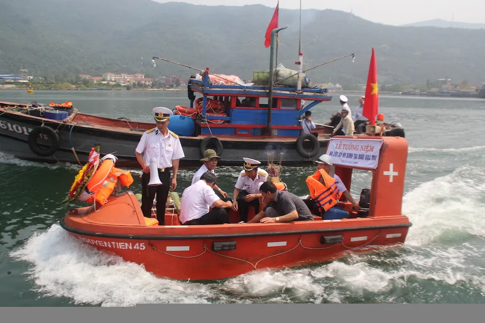 Chiến sĩ Gạc Ma đã khắc tên mình trong lòng Tổ quốc ảnh 5 Chiến sĩ Gạc Ma đã khắc tên mình trong lòng Tổ quốc ảnh 5