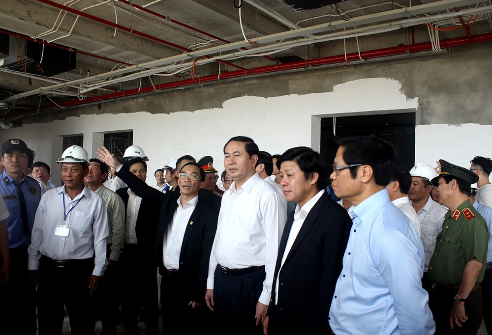 Chủ tịch nước khởi động đồng hồ đếm ngược ở Đà Nẵng ảnh 2