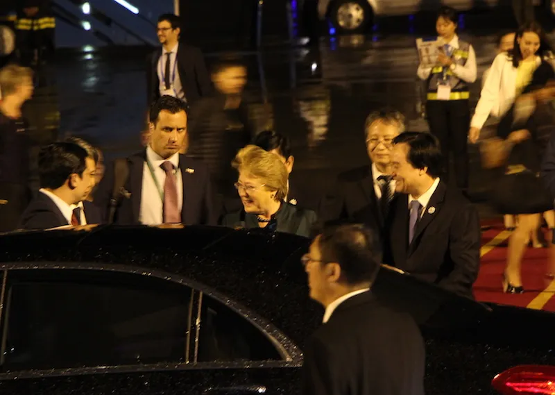 Nữ tổng thống Chile tới Đà Nẵng dự APEC 2017 ảnh 8