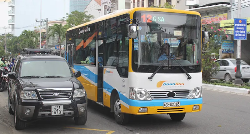 Đà Nẵng đầu tư thêm xe buýt để hạn chế xe cá nhân ảnh 1 Đà Nẵng đầu tư thêm xe buýt để hạn chế xe cá nhân ảnh 1