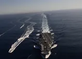 Ngày mai, tàu sân bay USS Carl Vinson tạm biệt Đà Nẵng ảnh 5 Tàu sân bay USS Carl Vinson đang tiến vào cảng Tiên Sa