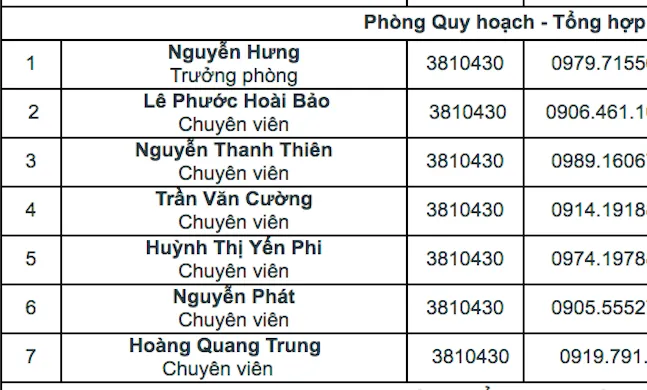 Ông Lê Phước Hoài Bảo làm chuyên viên Sở KH&ĐT ảnh 1