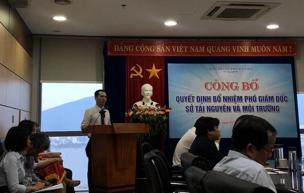 Thư ký Chủ tịch Đà Nẵng làm phó giám đốc Sở TN&MT ảnh 2