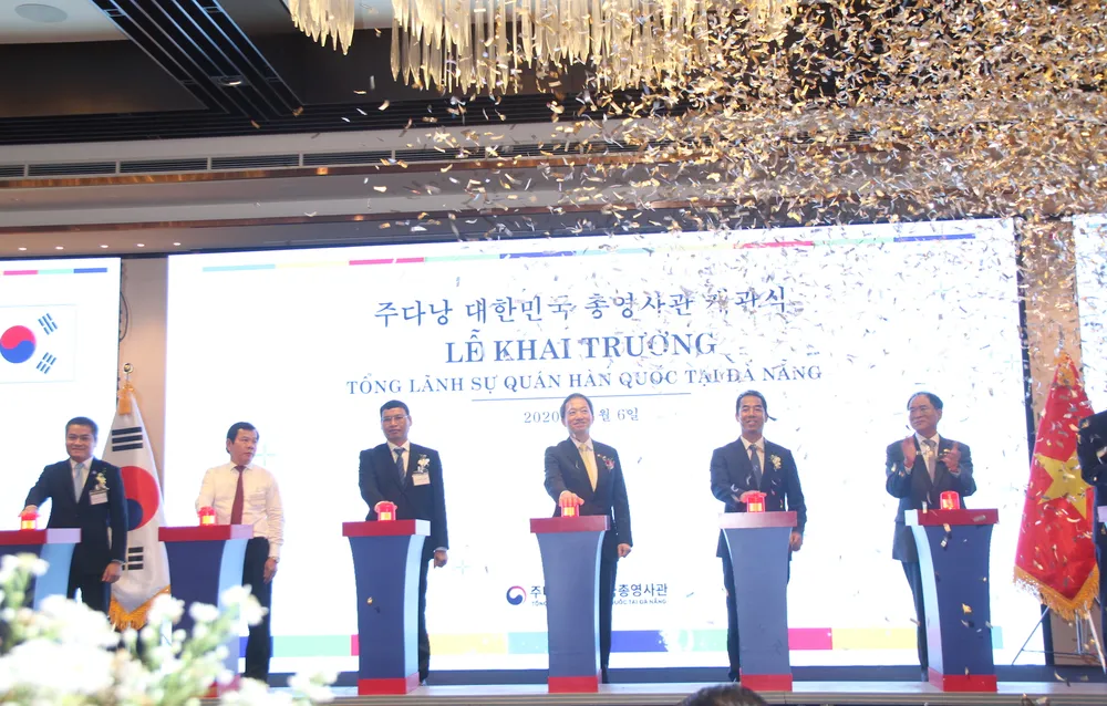 Tổng Lãnh sự quán Hàn Quốc tại Đà Nẵng chính thức khai trương ảnh 1