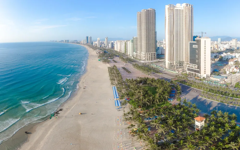 Một góc biển Đà Nẵng. Ảnh: Nguyễn Trình.