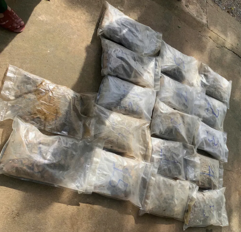 túi nilon chứa ma túy