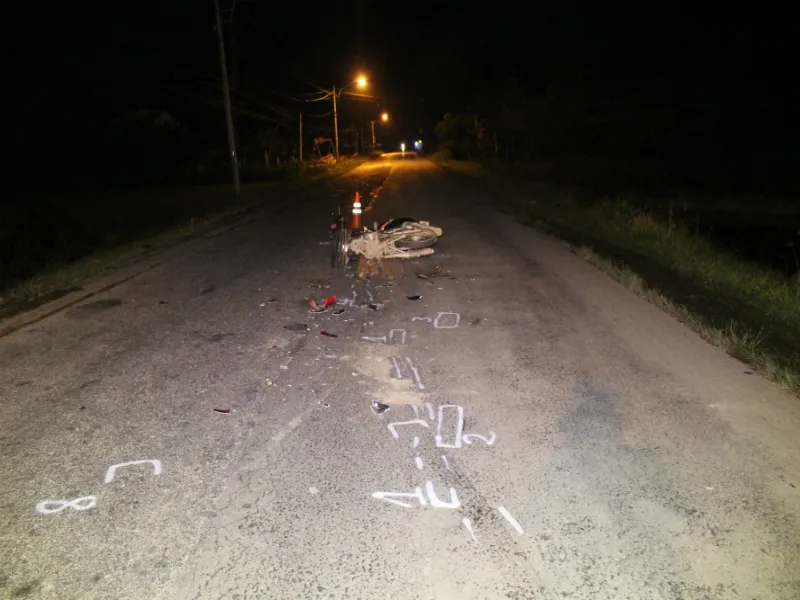 Truy tìm tài xế xe tải va chạm làm 1 người chết ở QL53 ảnh 1 Truy tìm tài xế xe tải va chạm làm 1 người chết ở QL53 ảnh 1