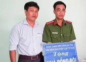 Báo Pháp Luật TP.HCM trao nhà Nghĩa tình Tư pháp ở Cần Thơ ảnh 3 Báo Pháp Luật TP.HCM trao nhà tình thương tại Trà Vinh
