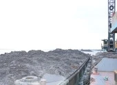 Công an Trà Vinh bắt quả tang 2 ghe hút trộm cát sông Cổ Chiên ảnh 2 Bắt 2 tàu cẩu khủng đang trộm cát trên sông Cổ Chiên