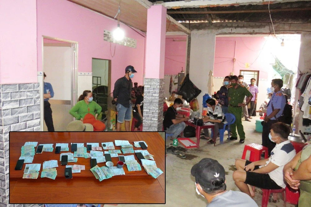 Vụ lắc tài – xỉu trên địa bàn huyện Cầu Kè.