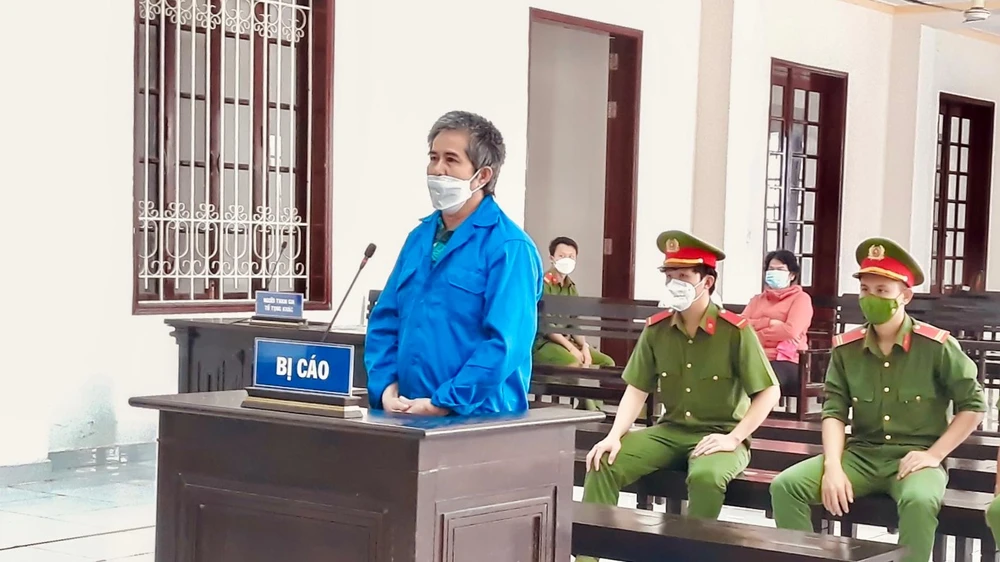 Bị cáo Đặng Văn Hoàng.