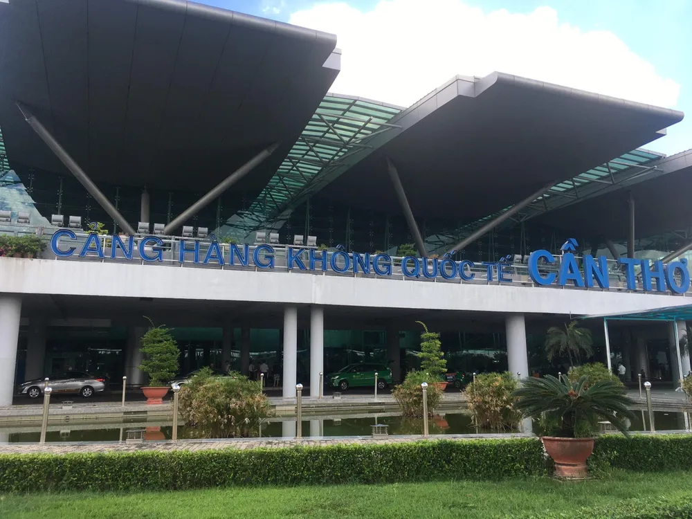 Cảng hàng không Quốc tế Cần Thơ. Ảnh: HD