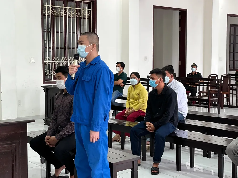 Các bị cáo khác tại toà. Ảnh: HD Các bị cáo khác tại toà. Ảnh: HD