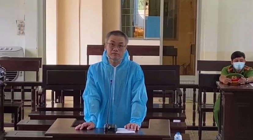 Bị cáo Trần Quốc Công. Ảnh: HD Bị cáo Trần Quốc Công. Ảnh: HD