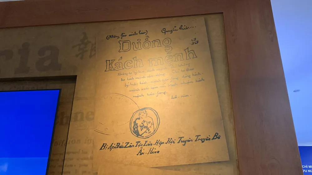 Tác phẩm Đường Kách mệnh của Chủ tịch Hồ Chí Minh.