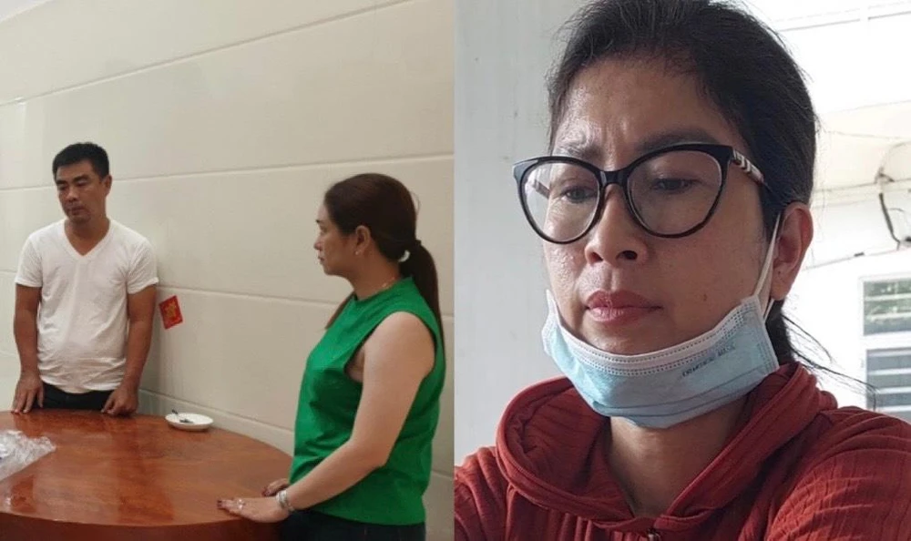 Các bị can cầm đầu trong đường dây lô đề, các cược bóng đá. Ảnh: PHƯƠNG NHƯ