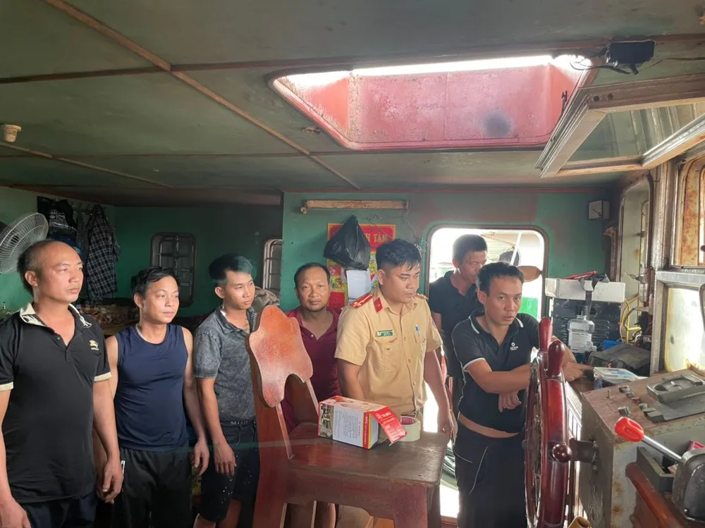 Qua thời gian xác lập chuyên án, lực lượng chức năng đã triệt phá đường dây khai thác cát lậu khủng ở vùng biển Cần Giờ.