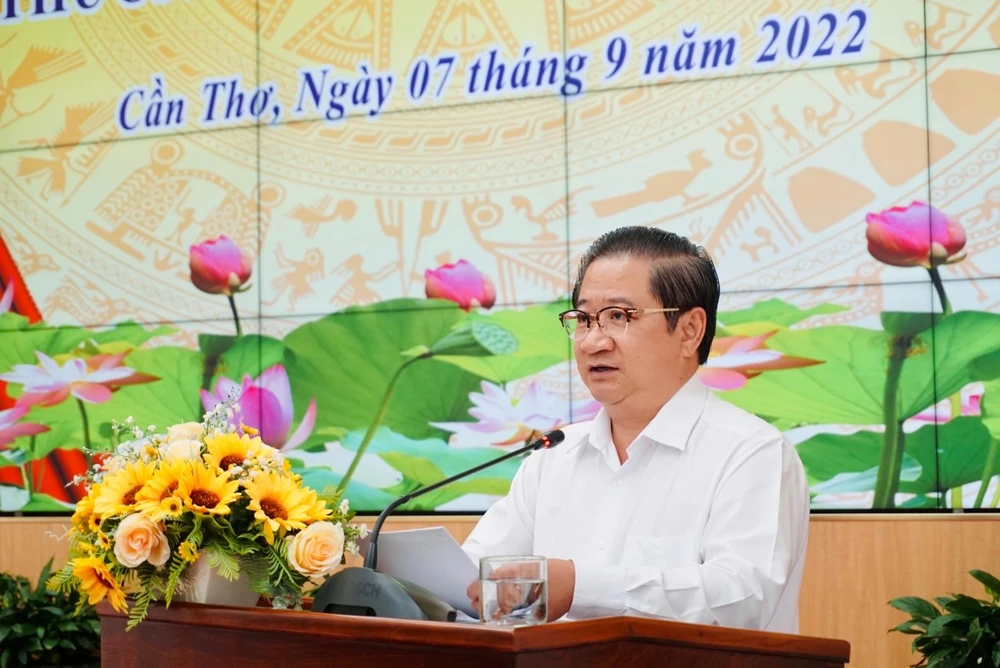 Chủ tịch UBND TP Cần Thơ ông Trần Việt Trường.