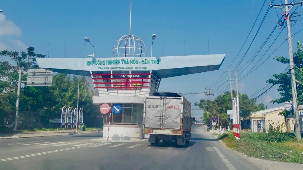 Khu công nghiệp Trà Nóc, Cần Thơ. Ảnh: HD