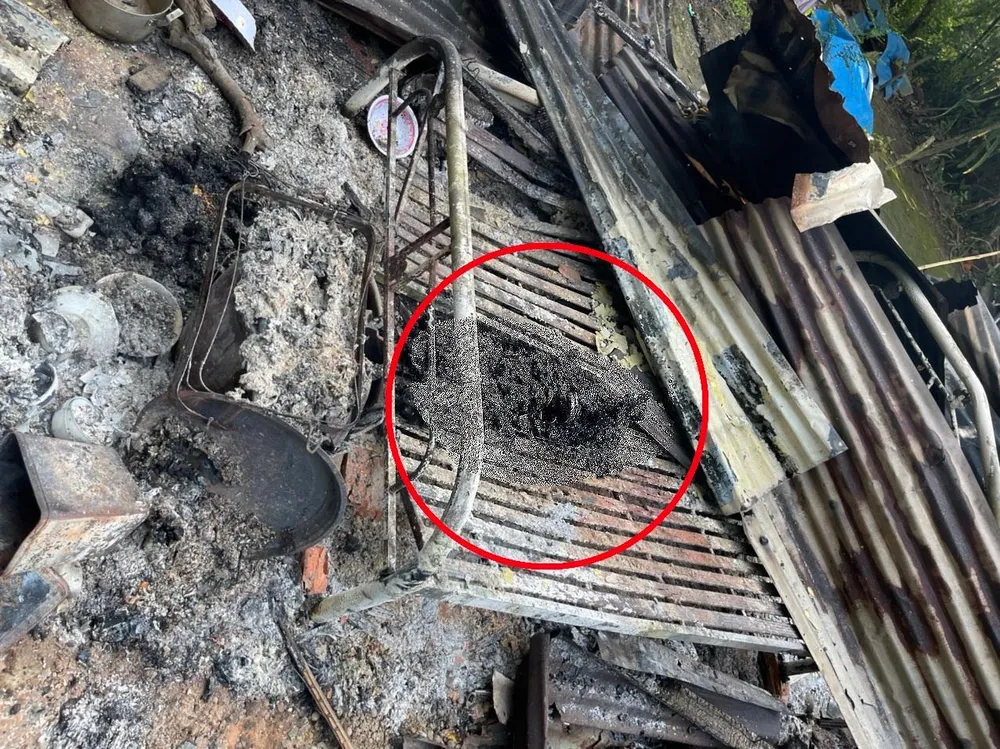 Hiện trường nạn nhân tử vong. Ảnh: CACC Hiện trường nạn nhân tử vong. Ảnh: CACC