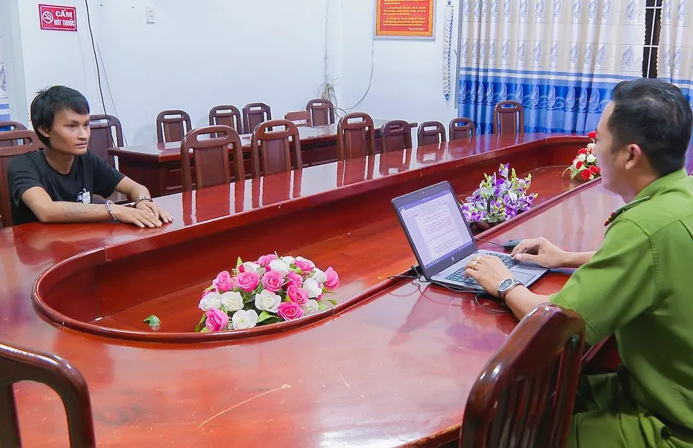 Kim Văn Khải vừa bị bắt khẩn cấp. Ảnh: CACC