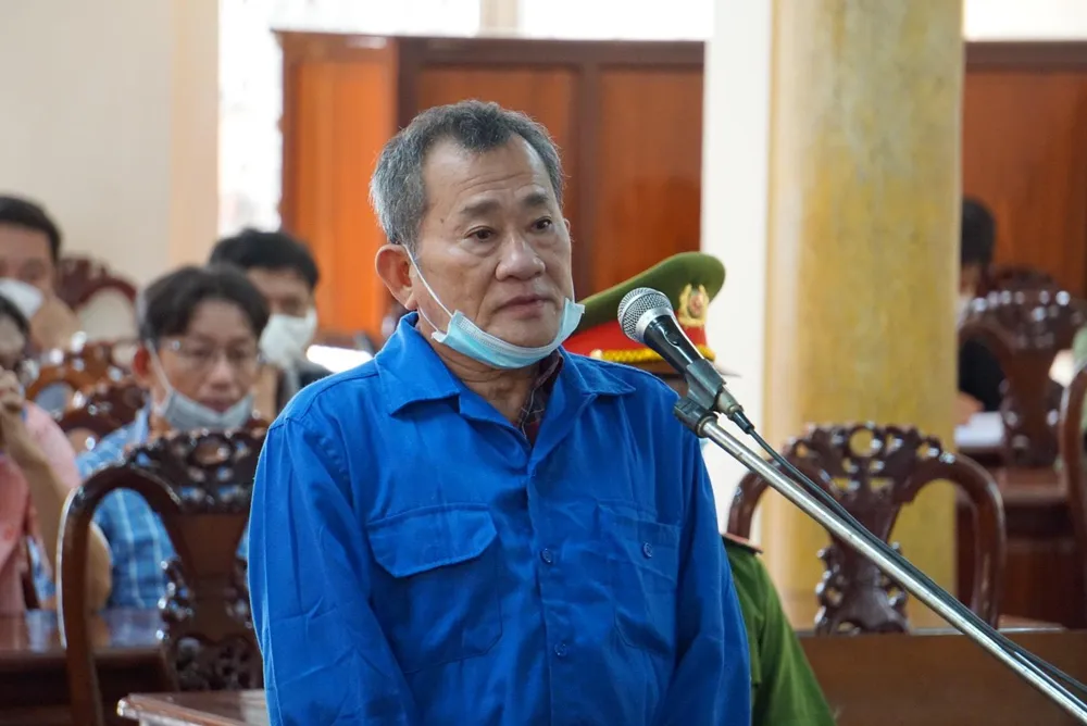 Bị cáo Dương Văn Hoàng Bị cáo Dương Văn Hoàng