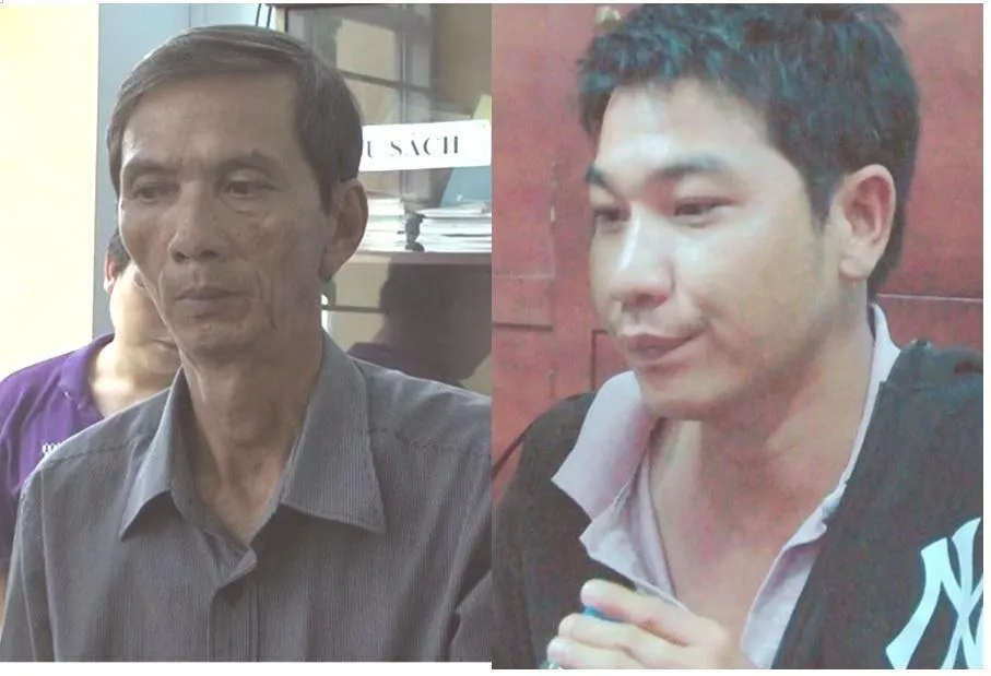 Phạm Thế Hải (trái) và Nguyễn Hoàng Sơn. Ảnh: CACC