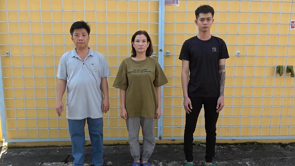 Trần Thị Ngọc Dung, Lê Minh Nhí và Trần Thanh Nhã