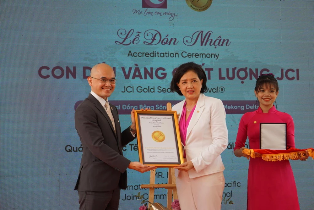 bệnh viện quốc tế phương châu đạt con dấu vàng JCI 