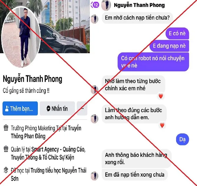 lừa đảo qua mạng lừa đảo qua mạng