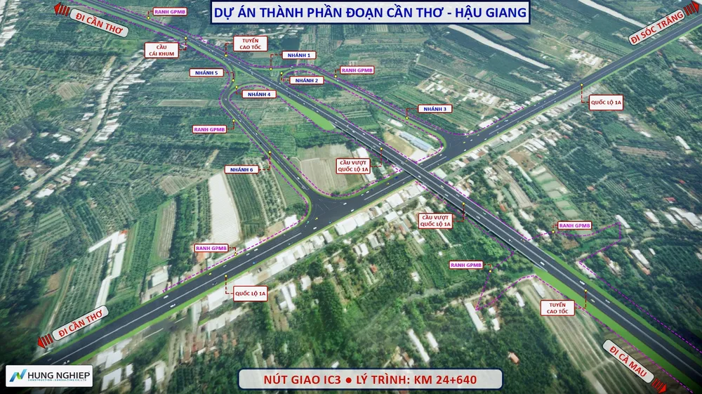 Phối cảnh dự án cao tốc Bắc - Nam phía Đông Phối cảnh dự án cao tốc Bắc - Nam phía Đông