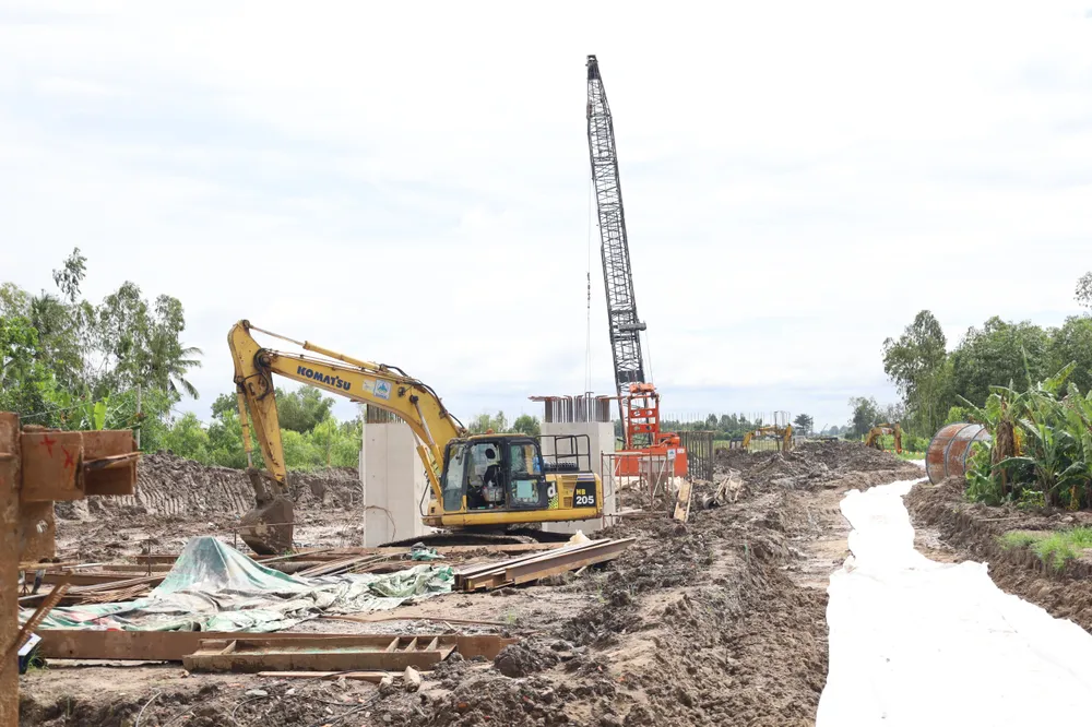 Công trình cao tốc Cần Thơ - Cà Mau