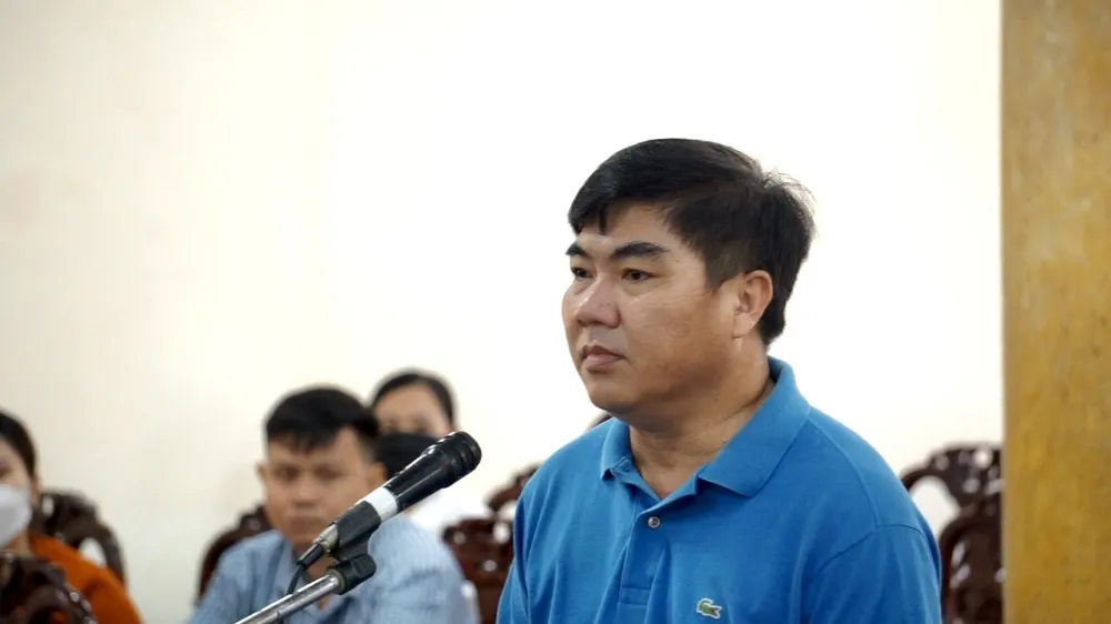 Bị cáo Nguyễn Hữu Ân. Ảnh: HD can-thiep-bien-so-An.jpg